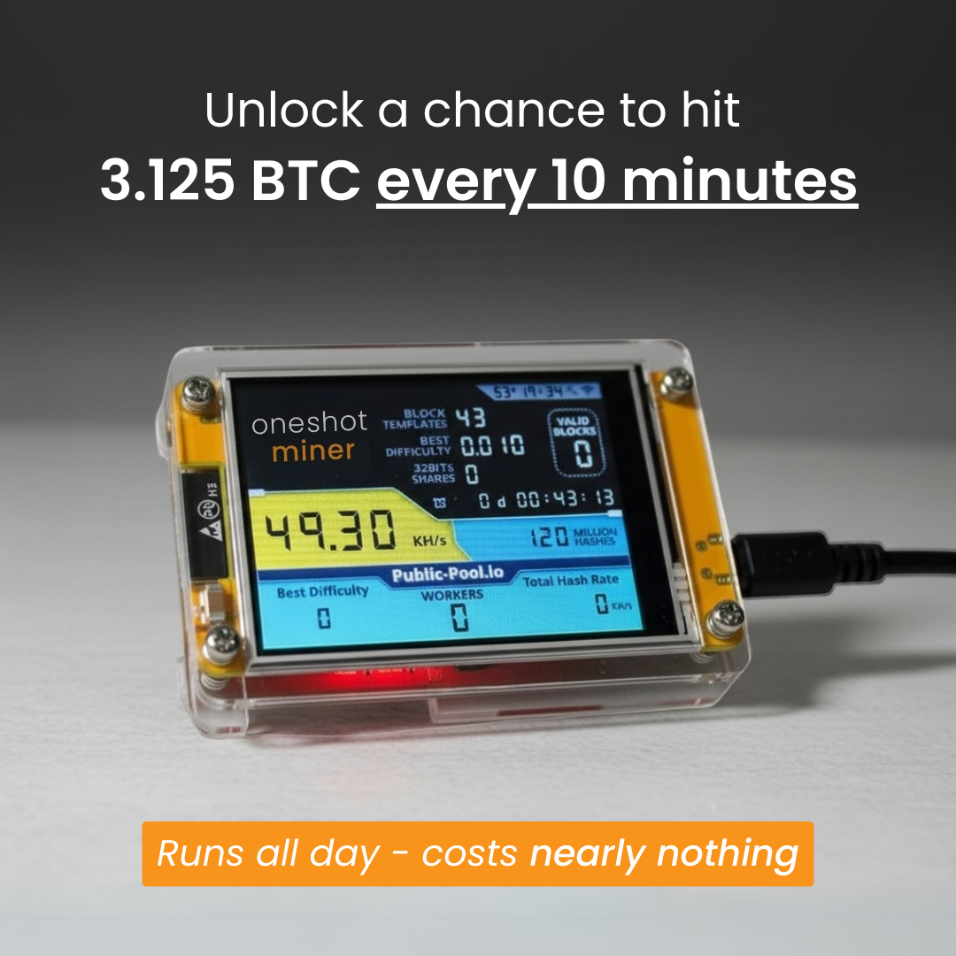 One Shot Miner (2025 Edition)